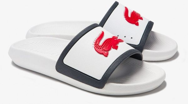 Шльопанці Lacoste CROCO SLIDE TRI 3 CFA 739CFA0044407 р. UK 6 білий