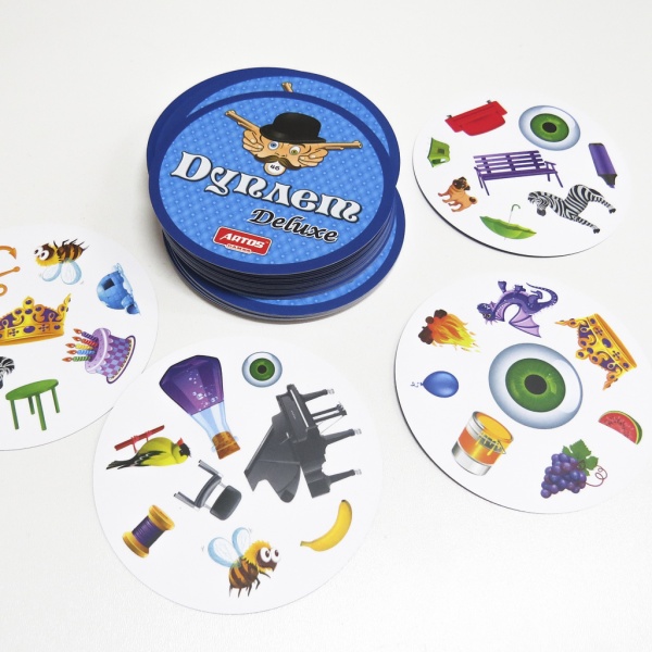 Игра карточная ARTOS GAMES Дуплет Deluxe