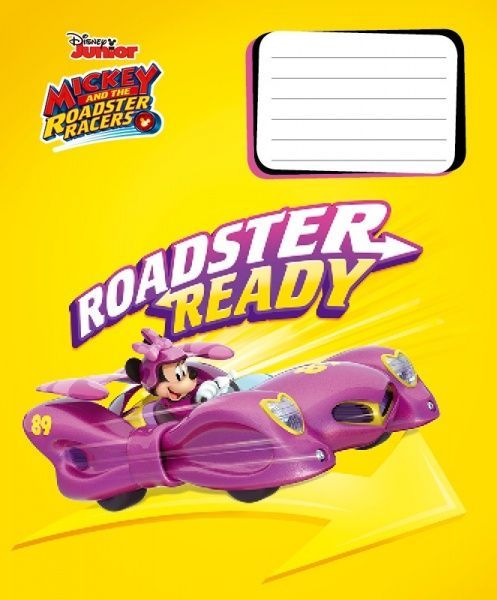 Зошит шкільний Mickey Mouse 12 аркушів у клітинку Міцар+