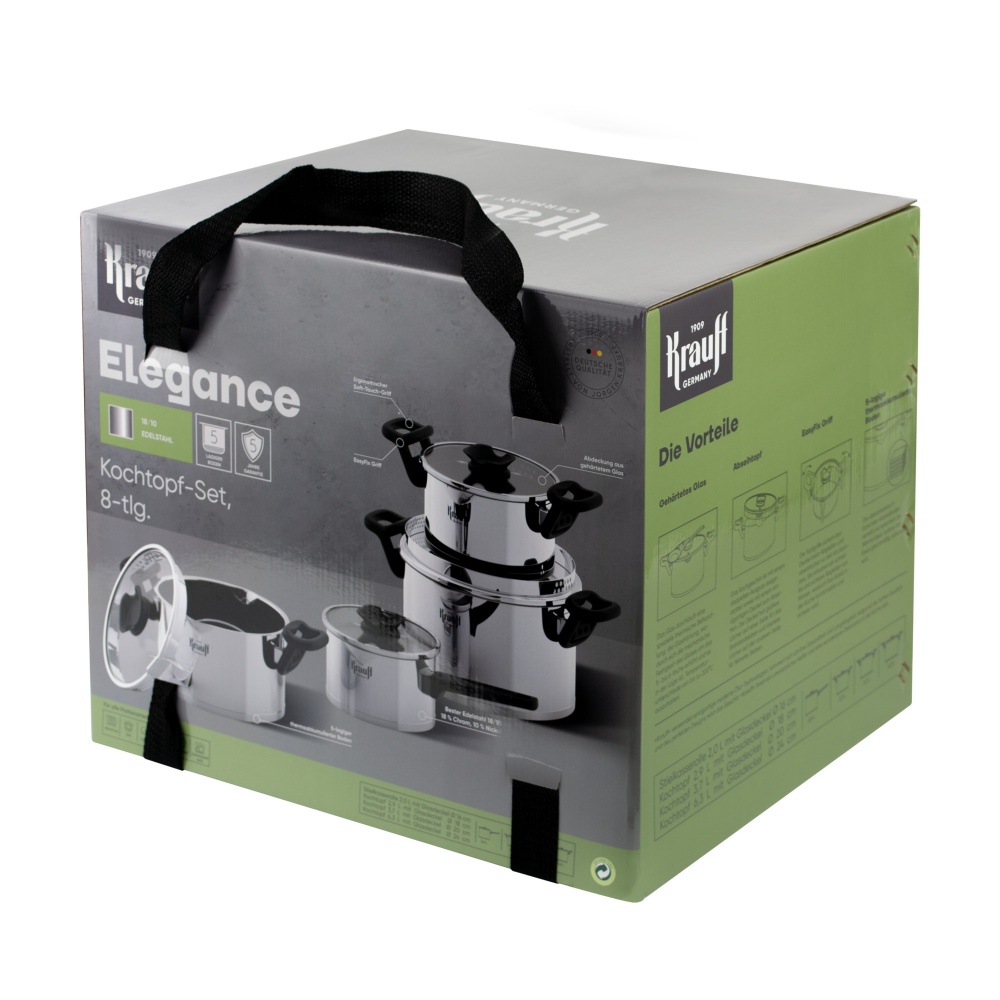 Набор кастрюль Krauff Elegance 8 предметов 26-247-026