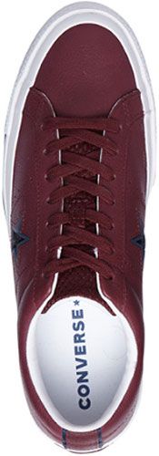 Кеди Converse One Star 161565C р. US 9 бордовий