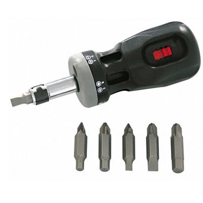 Отвертка со сменными насадками Proline с набором двусторонних бит 6 шт × 10028