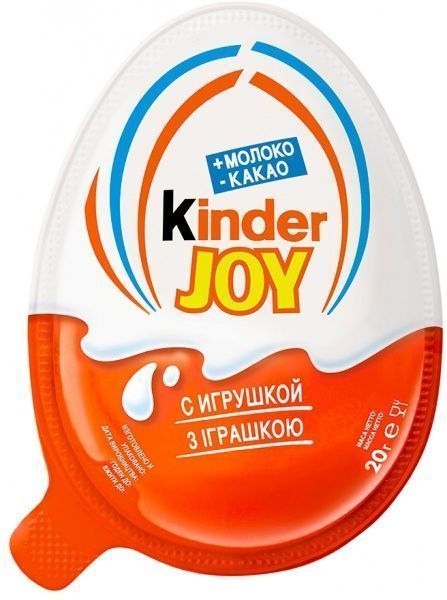 Яйцо шоколадное Kinder JOY с игрушкой 24 г