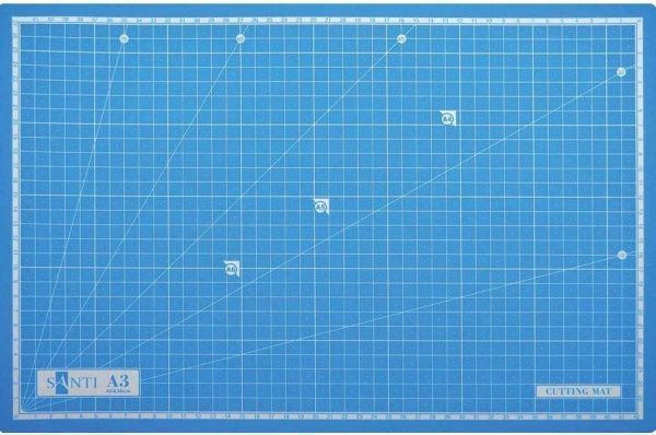 Коврик самовосстанавливающийся раскладной для резки А3 Santi