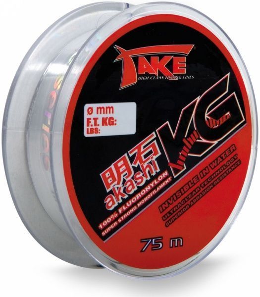 Леска  Lineaeffe Take Akashi 75м 0.18мм 7кг 3044018