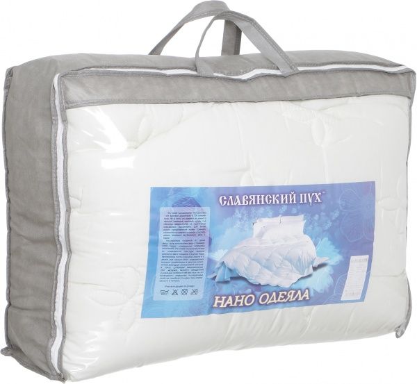 Ковдра Nanofiber winter мікроволокно 200x220 см Слов'янський Пух