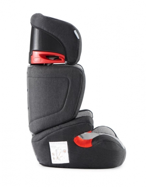 Автокресло Kinderkraft Junior Fix черный с серым black/grey 00-00158330