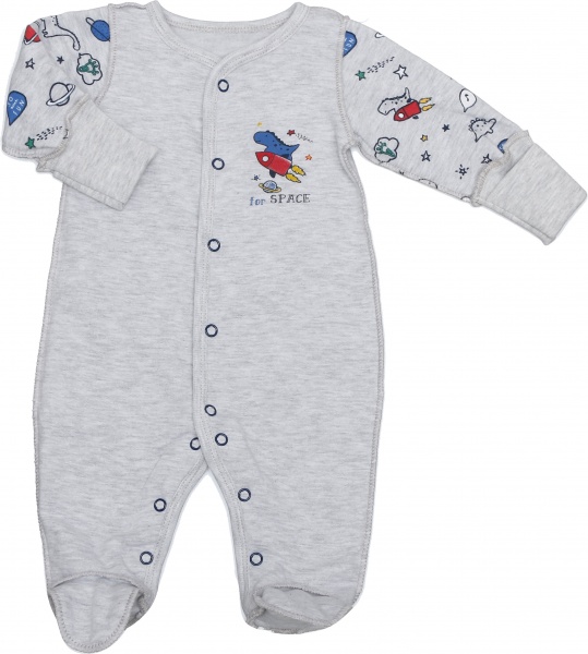 Комбинезон унисекс Фламинго р.56 меланж 365-304 