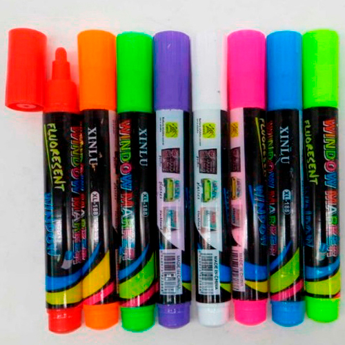 Набор маркеров меловых Аркуш 8 цветов XL-188-2 