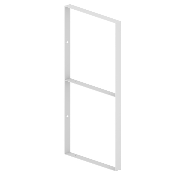 Кронштейн для полок Valore Прямоугольник двойной Loft SW-DR-28 белый