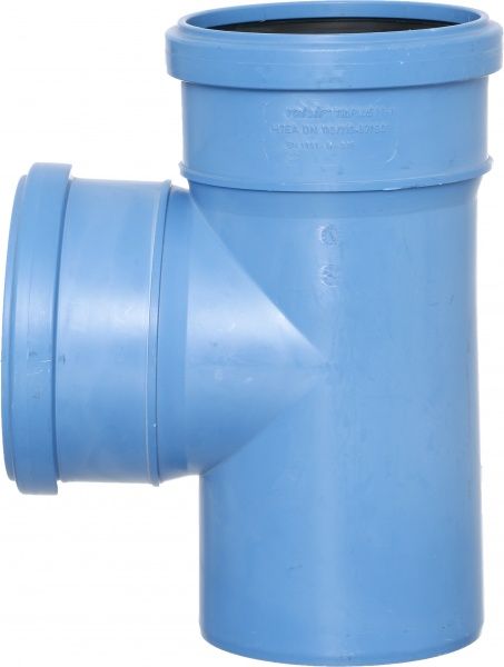 Трійник Valsir безшумний Triplus d110x110х87°