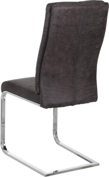 Стілець обідній Гранада К-53 сірий/темно-коричневий