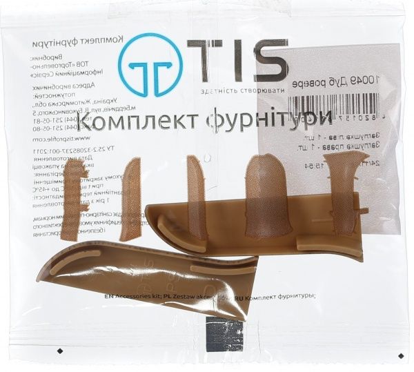 Комплект заглушок ПЛГЗК-0049 ТІС дуб ровере 