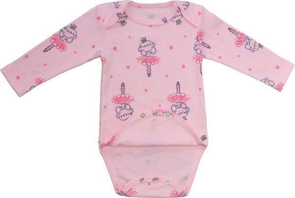 Боди детское Фламинго 2 шт. р.68 розовый 449-222 