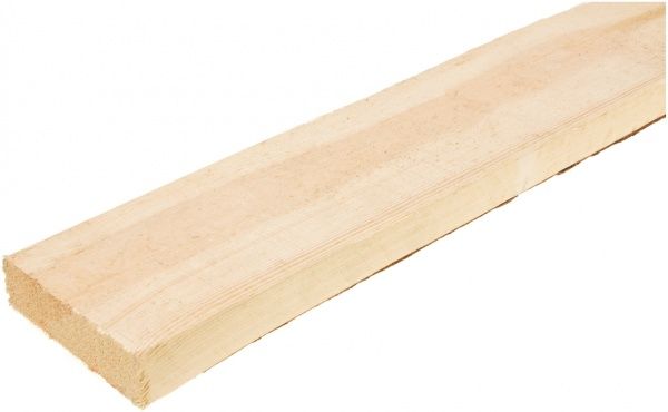 Доска цельная 25х100х2500 мм сосна