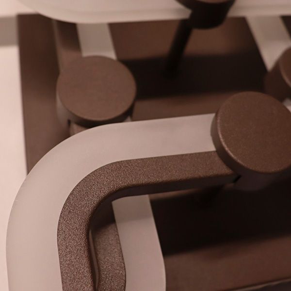 Люстра светодиодная Victoria Lighting Fixy/PL4 92 Вт коричневый 