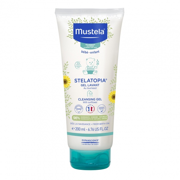Гель Mustela Stelatopia Cleansing Gel Lavant очищувальний 200 мл
