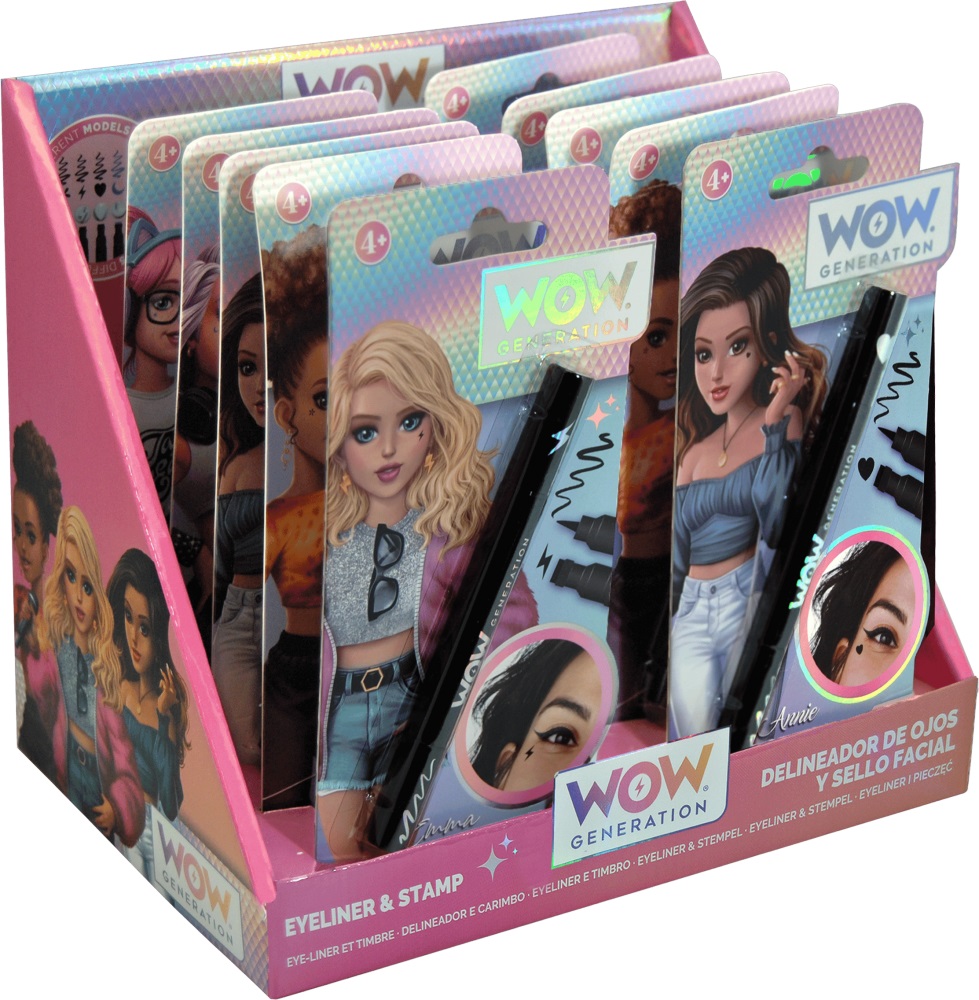 Подводка для глаз Kids Licensing + штамп в ассортименте