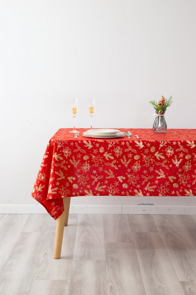 Скатерть Nuovo 140x180 см красный Sensio