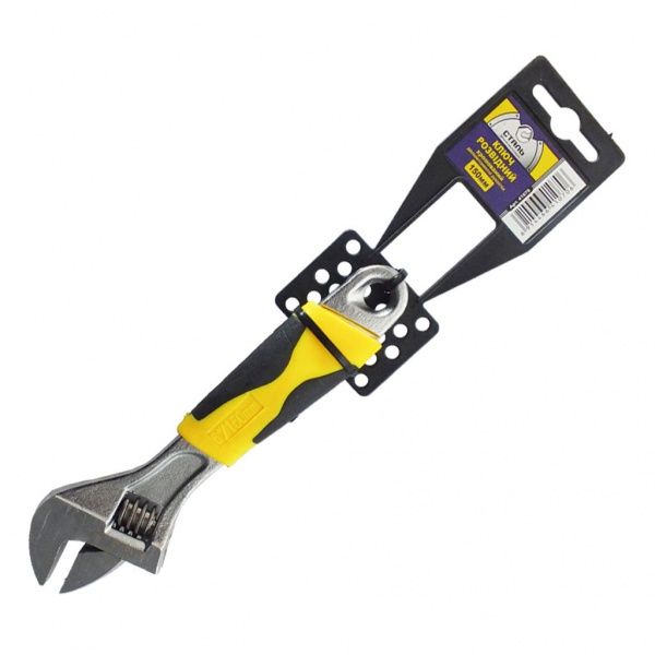 Ключ розвідний 200 мм Сталь 67923