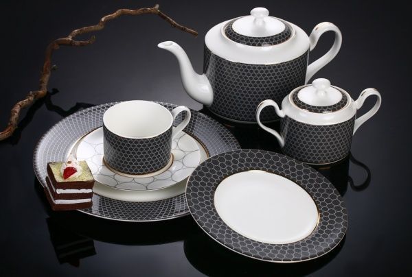 Сервиз чайный Spheric 23 предмет на 6 персон Fiora