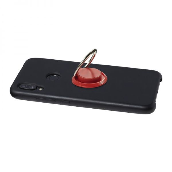 Тримач для телефона Кільце Luxe Cube червоний