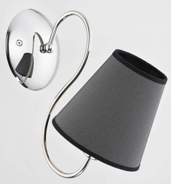 Бра ALFA Ribera 11550 1x40 Вт E14 серый 