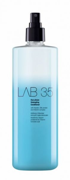 Спрей-кондиціонер Kallos Зміцнення і блиск LAB двофазний для легкого розчісування 500 мл 
