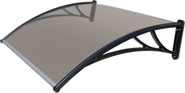 Дашок Oscar ® Tandem 1500х930х280 мм черный из монолитного поликарбоната 3 мм бронза