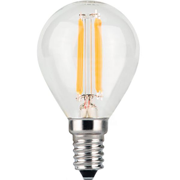 Лампа светодиодная Gauss Black Filament G45 5 Вт E14 4100 К 220 В прозрачная 105801205 