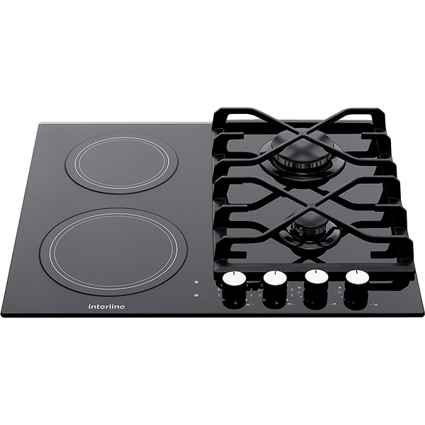Варильна поверхня комбінована Interline TH 6316 BK