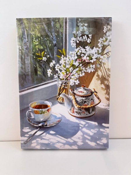 Репродукция Утренний чай 35x50 см Арт Фемелі 