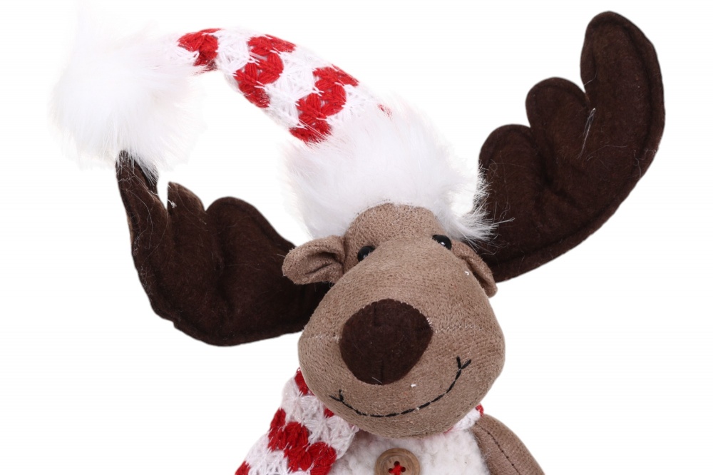 Декорация новогодняя Лось пузатик что стоит LF2238027A 43 см