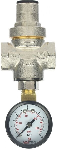 Редуктор тиску Valtec VT.088.N.0455 з манометром 