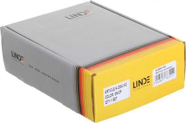 Ручка на планке A-2004 MA WC 47,5 мм полированный никель