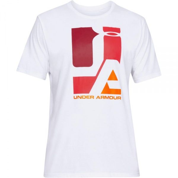Футболка Under Armour UA Mosaic Graphic 1345696-100 L білий