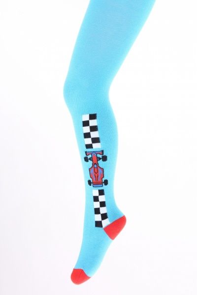 Колготки дитячі Giulia D019 LITTLE KIDS blue р.98-104 блакитний 