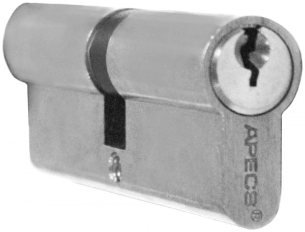 Цилиндр Apecs EC-60-NI CIS 30x30 ключ-ключ 60 мм никель