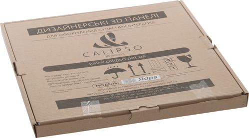 Плитка гипсовая 3D-панель Calipso Ядра 0,25 кв.м 