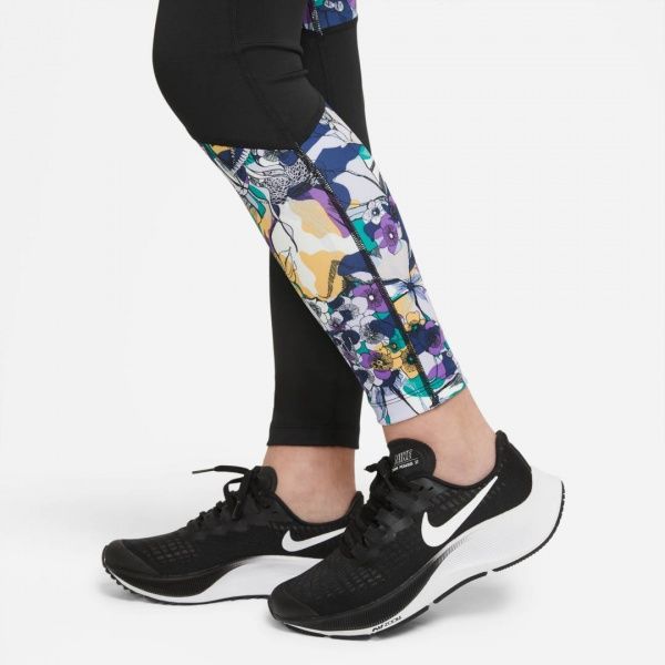 Лосины Nike G NK DF ONE TGT ENRGY DC7090-010 р.XS черный