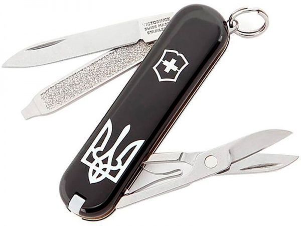 Нож Victorinox Classic Sd Ukraine Тризуб 0.6223.3R2.TP148
