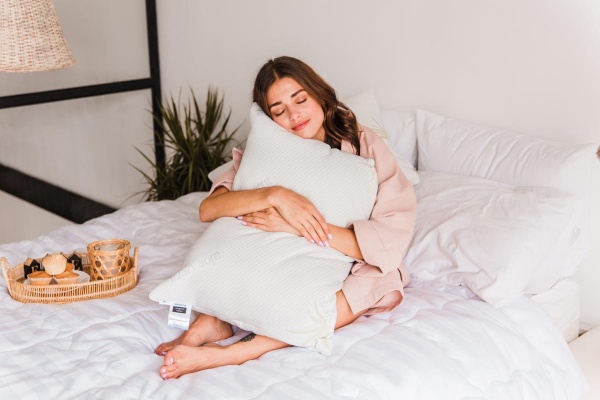 Подушка Memory №739 Dorotea Memory м’яка 50х70 см (2200001489455) MirSon 50x70 білий