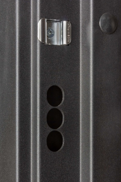 Двері вхідні К-8 (квадро) 539/237 mamba morion / рустик авиньйон блан 2050x950 мм праві