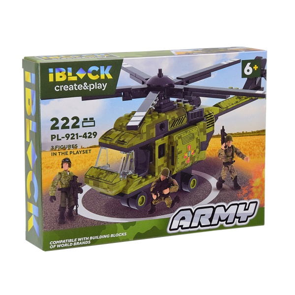 Конструктор Iblock Армия PL-921-429