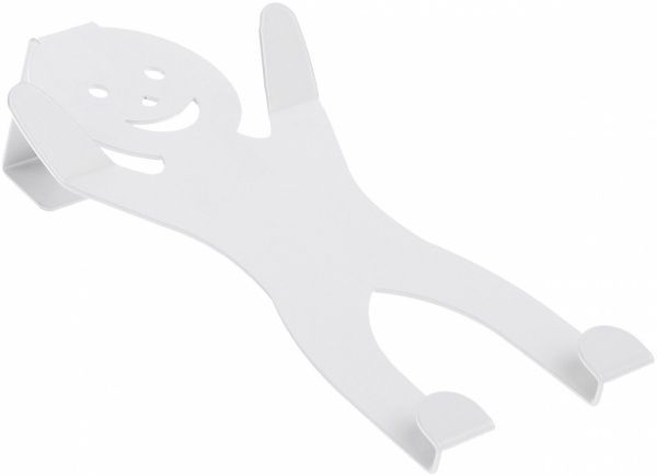 Гачок на двері  Мальчик 175х95х42 мм серебряный