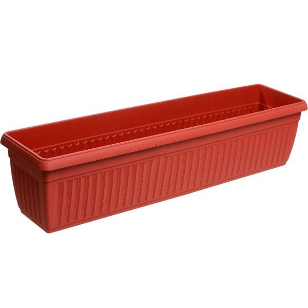 Ящик балконний Алеана Терра прямокутний 15л теракот (114098) 