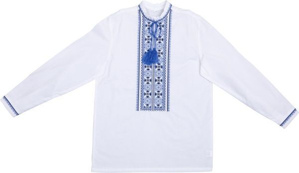 Вишиванка дитяча Едельвіка р.146 блакитний 176-17/09 