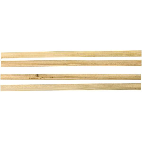 Штапик радиальный внутренний 9х9х1600 мм сосна (5 шт.)