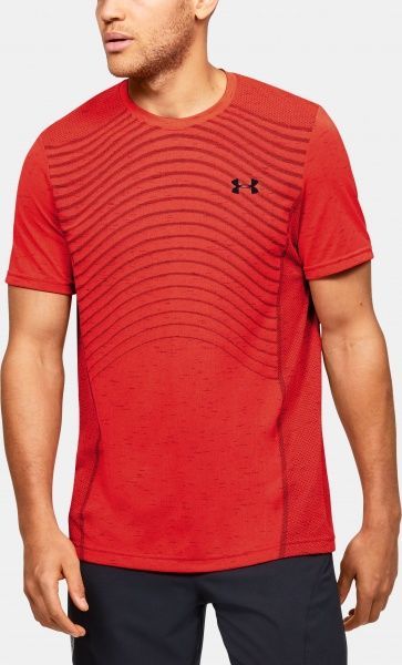 Футболка Under Armour Seamless Wave SS 1351450-628 M красный