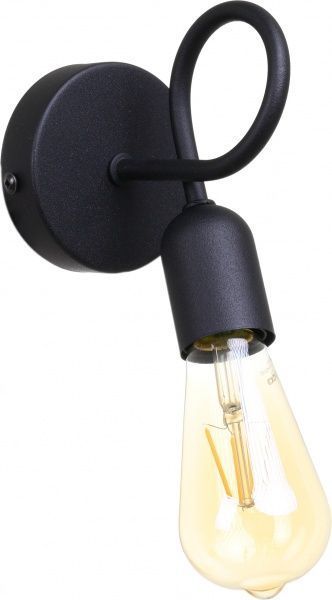 Бра TK Lighting Fado 1x60 Вт E27 чорний 2582 